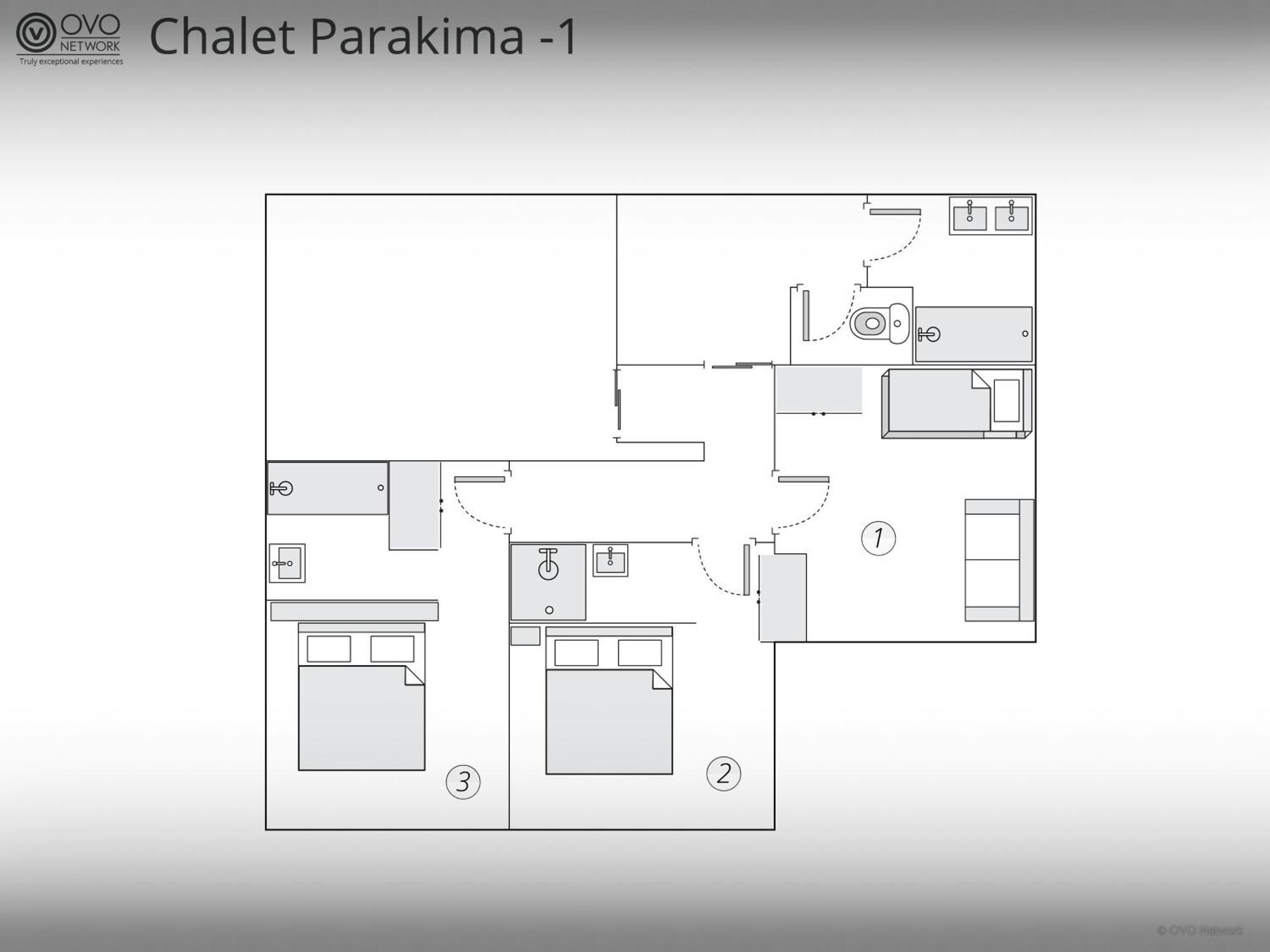 Chalet Parakima - Ovo Network Manigod Ngoại thất bức ảnh