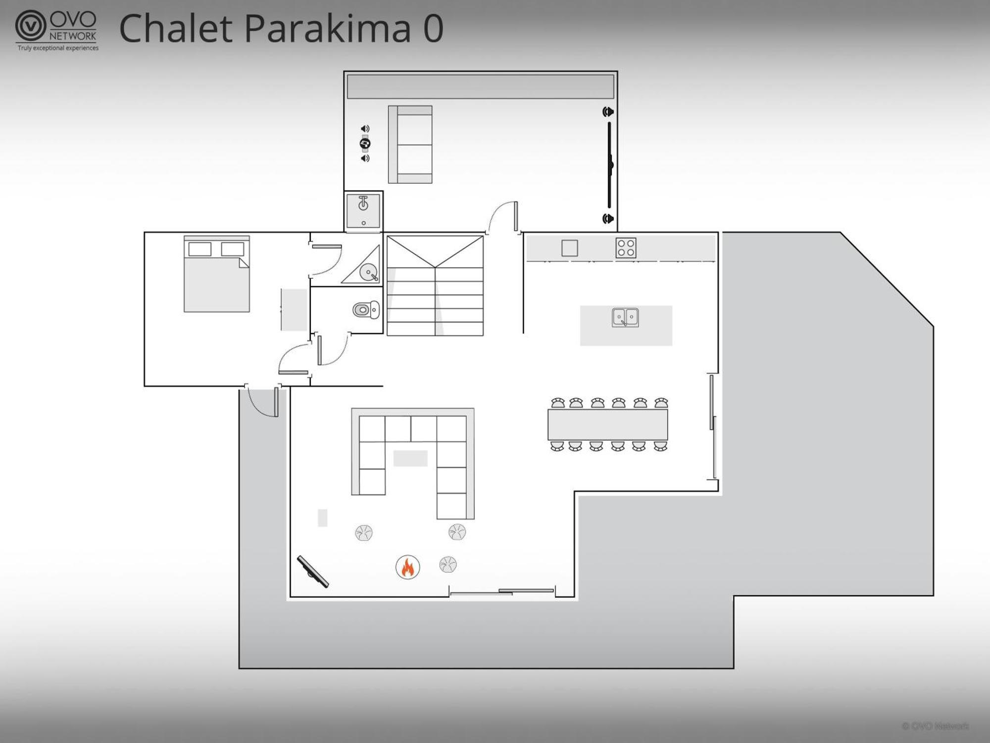 Chalet Parakima - Ovo Network Manigod Ngoại thất bức ảnh